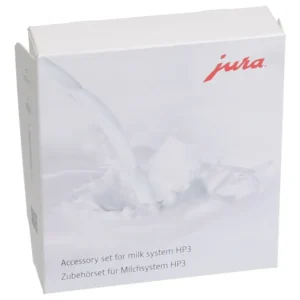 Kit de spumare a laptelui cu patru furtunuri, ieșire pentru lapte și mânere pentru aparatele de cafea Jura HP3