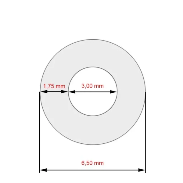 Furtun textil siliconic 3x200mm pentru mașini de cafea Jura